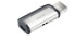 Фото #8 товара Sandisk Ultra Dual Drive USB Type-C - 128 GB - USB Type-A / USB Type-C - 3.2 Gen 1 (3.1 Gen 1) - Slide - 9.1 г - Черный - Серебро