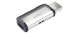 SanDisk Ultra Dual Drive USB Type-C - 128 GB - USB Type-A / USB Type-C - 3.2 Gen 1 (3.1 Gen 1) - Slide - 9.1 g - Black - Silver