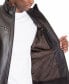 ფოტო #3 პროდუქტის Men's Perforated Faux Leather Moto Jacket, Created for Macy's