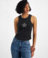 Фото #1 товара Топ Almost Famous женская блузка с ребристым узором и звездой
