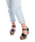 Фото #4 товара Women's Casual Heeled Platform Sandals By