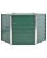 Фото #2 товара Garden Raised Bed Galvanized Steel 50.8"x50.8"x30.3" Green