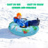 Toyvian Snow Hose, Inflatable 37 Inch Snow Sledge with Handles, 6 mm Thick Material for High Tolerant Abrasion, Ideal for Children and Adults, Giant Snow Toy, Ideal for Winter Fun