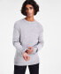Men's Plaited Crewneck Sweater, Created for Macy's