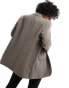 Фото #8 товара Only oversized blazer in taupe