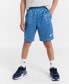 ფოტო #1 პროდუქტის Toddler & Little Boys Club Fleece Textured Slogan-Print Shorts