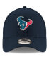 ფოტო #3 პროდუქტის Men's and Women's Navy Houston Texans League 9FORTY Adjustable Hat