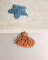 Children's bath mat with stars