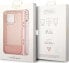 Guess Etui Guess GUHCP14XHGCOHP Apple iPhone 14 Pro Max różowy/pink hardcase Translucent Pearl Strap - фото #7