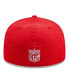 Фото #3 товара Men's Scarlet San Francisco 49ers Throwback Cord 59FIFTY Fitted Hat