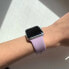 Silicone strap for Apple Watch - Light purple 42/44/45 mm - S / M