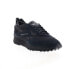 Фото #4 товара Reebok LX2200 Mens Black Suede Lace Up Lifestyle Sneakers Shoes