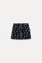Фото #13 товара Короткая юбка из ткани с принтом — zw collection ZARA
