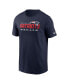 Фото #4 товара Men's Navy New England Patriots Local Essential T-shirt