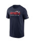 Men's Navy New England Patriots Local Essential T-shirt