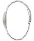 ფოტო #2 პროდუქტის Women's Two-Tone Stainless Steel Bracelet Watch 21x33mm