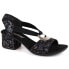 Фото #1 товара Comfortable Rieker W RKR679 black sandals