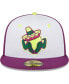 Бейсболка с козырьком New Era мужская белая Cedar Rapids Kernels Copa De La Diversion 59FIFTY Белый, 7 1/2 - фото #3