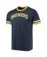 Фото #3 товара Men's '47 Navy Milwaukee Brewers Team Name T-shirt