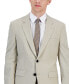 Фото #3 товара Men's Modern-Fit Superflex Tan Suit Jacket