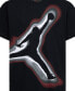 ფოტო #3 პროდუქტის Big Boys Air Heatmap Cotton Jumpman Graphic T-Shirt