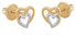 Серьги Bearfruit Jewelry Hannah Tangled Hoop gold, bicolor, silver - фото #1