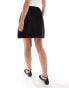 Фото #4 товара Nobody's Child Petite Stockholm mini cord skirt in black