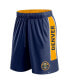 Фото #3 товара Men's Navy Denver Nuggets Game Winner Defender Shorts