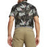 Puma Cloudspun Aloha Graphic Short Sleeve Polo Shirt Mens Black, Green Casual 62