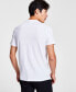 ფოტო #2 პროდუქტის Men's Regular-Fit Cotton Jersey Rhinestone Box A|X Logo T-Shirt