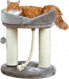 Фото #2 товара Когтеточка для кошек Trixie DRAPAK Z LEGOWISKIEM "MARCELA", 60 см, СЕРЫЙ