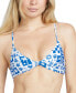 ფოტო #1 პროდუქტის Juniors' Island Dream Twist-Front Bikini Top