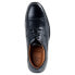 Фото #3 товара George Mens Branford Casual Dress Oxfords Shoes 10.5 Black Lace-Up Cap Toe Solid