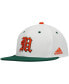 Фото #1 товара Men's White, Green Miami Hurricanes On-Field Baseball Fitted Hat