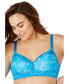 Фото #1 товара Plus Size Stay-Cool Wireless Wicking T-Shirt Bra