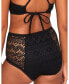 ფოტო #2 პროდუქტის Lianne Women's Swimwear High-Rise Bikini Bottom