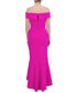 Women's High-Low Off-The-Shoulder Gown