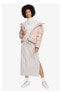 Фото #2 товара Womens Storm Fit Pink Puffer Down Warm Winter Jacket Coat Somon Pembe Şişme Mont Dq5903-601