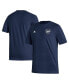 Фото #1 товара Men's Navy Arsenal Crest T-shirt