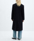 Фото #3 товара Пальто из шерсти с двойной планкой MANGO для женщин