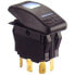 GOLDENSHIP On-Off-On 6 Terminals Panel Led Switch