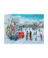 Фото #1 товара Trevor Mitchell A Village Christmas Canvas Art - 36.5" x 48"