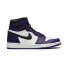 Фото #2 товара Кроссовки Nike Air Jordan 1 Retro High Court Purple White (Белый, Фиолетовый)