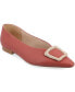 ფოტო #1 პროდუქტის Women's Elowen Tru Comfort Foam Slip On Slim Squared Off Pointed Toe Flats