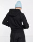 Фото #6 товара The North Face Drew Peak chest logo hoodie in black