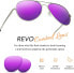 Фото #9 товара Женские солнцезащитные очки-авиаторы SODQW, зеркальные, поляризованные, модные, очки-авиаторы для вождения, рыбалки, серебряная оправа фиолетовая линза