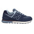 New Balance 574 Lace Up Mens Blue Sneakers Casual Shoes U574SNN