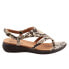 Фото #1 товара Softwalk Temara S2008-155 Womens Beige Leather Slingback Sandals Shoes