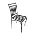 Фото #1 товара Складной стул Chillvert Tivoli Stackable Steel Chair 40.5x50.5x89 см восстановленный
