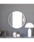 Фото #12 товара Monaco Accent Wall Mirror With Metal Frame For Bathroom, Vanity, Entryway, Dining Room, & Living Room